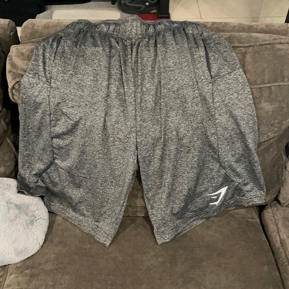 Gymshark gray workout shorts